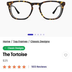 The Tortoise shell brown magnetic glasses toppers for Twain Pair Eyewear frames